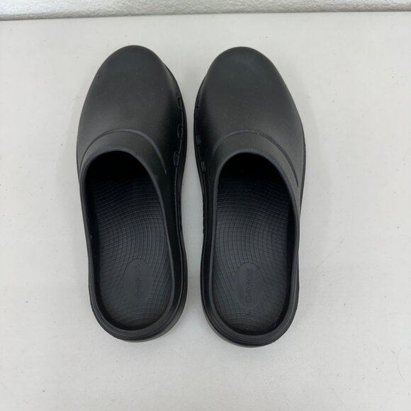 Oofos Oocloog Black Recovery Slip On Clogs Shoes Mens size 11 Womens 13 - Picture 3 of 7